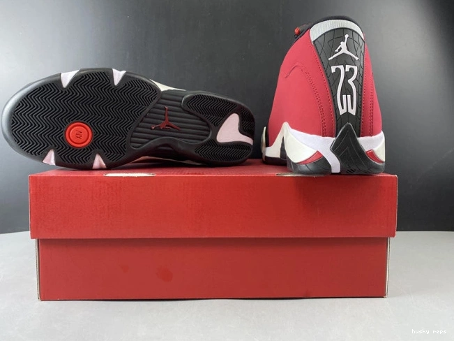 Cheap Husky RETRO 14 RED AIR GYM JORDAN 487471-006 TORO 0823